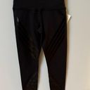 Alo Yoga  High Waist Striped Airbrush Legging Black Bottom size Small Photo 1