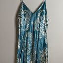 ZARA Satin Effect Print Mini Dress Photo 9