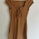 Princess Polly Caleb Mini Dress Brown Photo 5