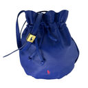 Polo  Ralph Lauren Blue Leather Pony Pouch Bucket Bag Photo 3