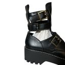 Shoedazzle  Sierra Combat Boots Ankle Grunge Punk Photo 9