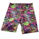 Lululemon  Women’s 12 Wunder Train High Rise Biker Short Vivid Floral Tone Multi Photo 1