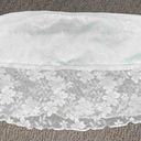 Strapless Floral Lace Bandeau Top Size XXL Photo 0