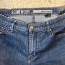 DKNY  SOHO Boot Jean, Size 10.  Frayed Cuff. Excellent condition. Photo 1