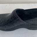 Dansko Tooled Leather Clog Shoes Euro 36 US 6 Black Photo 6