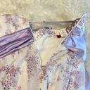 Morgan & Co  Light Purple Floral Print Dress Size 9/10 Fairycore Feminine Wedding Photo 6