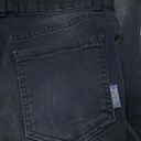 ZARA  High Waist Stretch Black Capri Denim Jeans 8 Photo 9