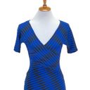 Tracy Reese Plenty By  Womens Slimming Bodycon Dress Blue Size S Minimalist Party Photo 4