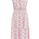 In Bloom  by Jonquil floral midi Nightgown nap dress cottage coquette pink medium Photo 8