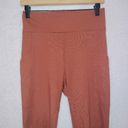 Lou & grey  Orange High Waisted Side Pockets Ankle Length Casual Leggings size SM Photo 1