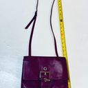 Perlina Dark pink  leather shoulder bag Photo 5