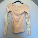 Free People  Big Sur Long Sleeve Thermal Tie Dye size XS Photo 5