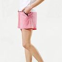 Macy's BUNDLE OUTFIT Karen Scott Henley Steel Rose Liberty Pro Neon Pink Lounge Shorts Photo 3