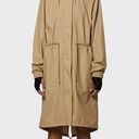 Rains Women’s Waterproof String Parka in Sand size XL Photo 0