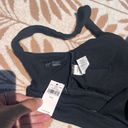 American Eagle NWT ARIE BLACK BIKINI TOP  Photo 2