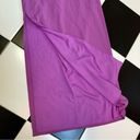 Halston Heritage Open Back Long Gown Cut Outs Orchid Bright Purple Pink sz 12 Photo 6