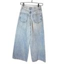 Topshop  Moto Women’s Sz 25 High Rise Wide Leg Crop Jeans Photo 7