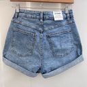 Cotton On Cotton:On Women's Bells Blue High Rise Classic Stretch Denim Short Size 6 NWT Photo 7