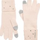 Michael Kors NWT  Embellished Cuff Gloves Powder Blush Photo 0