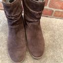 Earth Brand Earth Avani Butternut Chocolate brown Moto mid calf boots size 10 W Photo 2