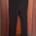 Betabrand  Black Straight Leg Classic Yoga Work Pants Photo 2