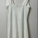 Lulus White Sequin Mini Dress Photo 4