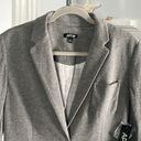 Apt. 9 NWT!  Sz 8 Fantastic Gray Blazer Wonderful Soft Cotton Blend Material Photo 1