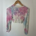 Beach Riot  Marley Crop Top in Light Tie Dye in Size XS Photo 3