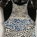 Oscar de la Renta  Pink Label Leopard Chemise Nightgown Size Small Photo 6