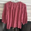 Westbound Nature by  Boho 3 Quarter Sleeve Blouse Womens Medium Photo 1