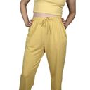 Skatie  Cloudlux Rocky Drawstring Sweatpants Yellow Size M Photo 8