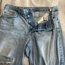 H&M Distressed Boyfriend Jeans Light Wash Photo 0