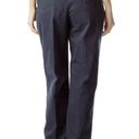 St. John  Sport Blue Gray Wide Leg Pants Minimalist Career Wear Size 6 Photo 2