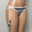 ROCOCO SAND side tie bikini bottoms. NWT Black Size L Photo 4