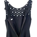 Tracy Reese  Dress Knit Cutout Black Size 6 Photo 10