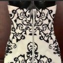 B Darlin Black & White Sweetheart Neckline Strapless Dress  Photo 3