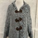 BCBGMAXAZRIA BCDG MAXAZRIA Hooded Cape cozy Poncho Sweater Photo 0