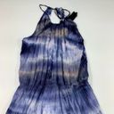 Planet Blue Life Tie Dye Maxi Dress Rayon Two Slit Photo 1