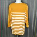 kim rogers  CURVY GOLD & WHITE STRIPED TSHIRT SIZE 2X Photo 4