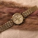 Gold Vintage Quartz‎ Link Watch Photo 0