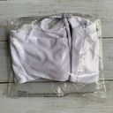 Naked Wardrobe NWT  Swim Knotted Bikini Top in White Photo 3