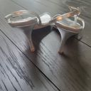 Michael Shannon  heels shoes womens 5 1/2 5.5 metallic color Photo 2