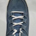 Lower East Side  Blue Suede Leather Shoes, Size 10 Photo 11