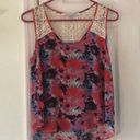 Collective Concepts Floral Tank Top Photo 0
