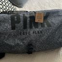 PINK - Victoria's Secret Victoria's Secret Pink Convertible Duffel Backpack Grey Large Capacity Unisex Photo 15