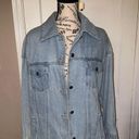 Pretty Little Thing  Chain Back Denim Jacket…Sz: Medium…Light Wash Photo 2