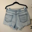 Cello  Jean Cut out distressed light wash Shorts Size L Photo 2