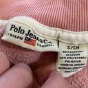 Polo Vintage  Jeans Co Ralph Lauren Full Zip Sweatshirt Pink S Photo 2