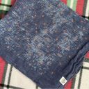 Treasure & Bond Blue Star Print Distressed Look Scarf Photo 3