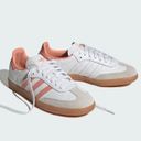 Adidas Pink/White Samba Sneakers Photo 2